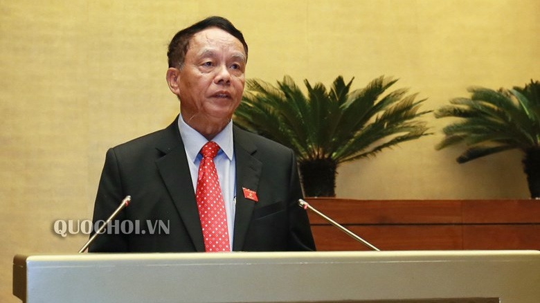 Chủ nhiệm Uỷ ban Quốc phòng - An ninh Võ Trọng Việt báo cáo tiếp thu, giải trinh