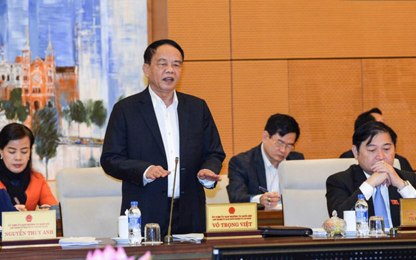 Chủ nhiệm Uỷ ban Quốc phòng - An ninh của Quốc hội, ông Võ Trọng Việt.