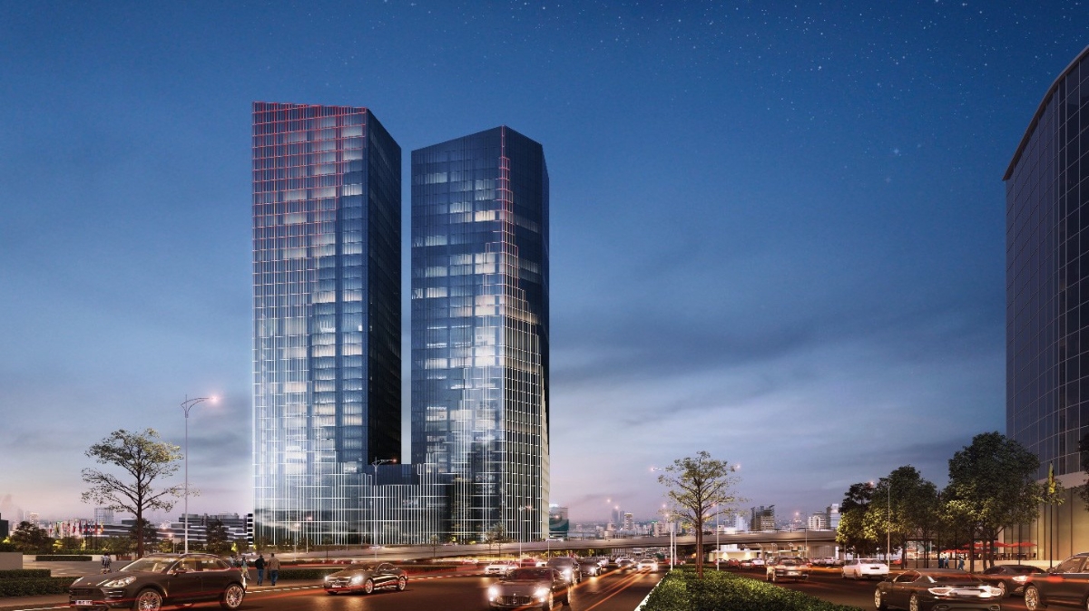 Phối cảnh dự án Capital Place của CapitaLand tại Hà Nội.