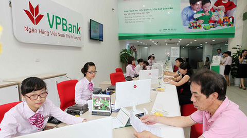 Trên thị trường chứng khoán, thị giá VPB đang  quanh mức 21.700 đồng/cổ phiếu