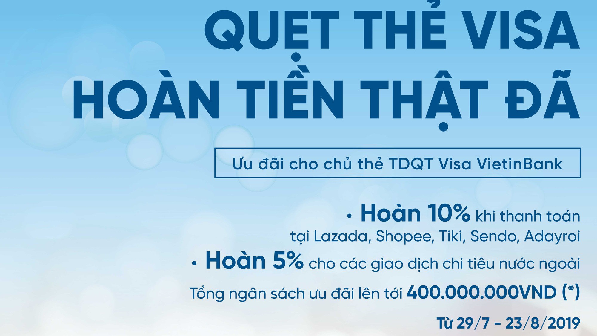 Tham gia chương trình khuyến mãi, khách hàng thỏa sức lướt web, mua sắm online nhanh chóng - tiện lợi.