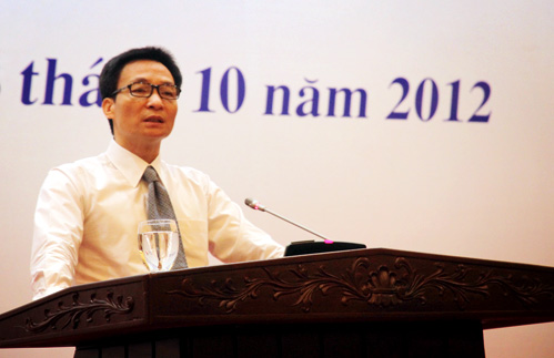 Bộ trưởng - Chủ nhiệm Văn phòng Chính phủ Vũ Đức Đam.