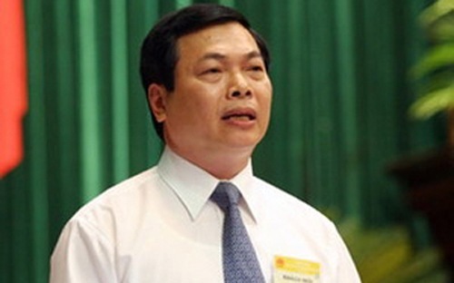 Nguyên Bộ trưởng Vũ Huy Hoàng bị kỷ luật Đảng.