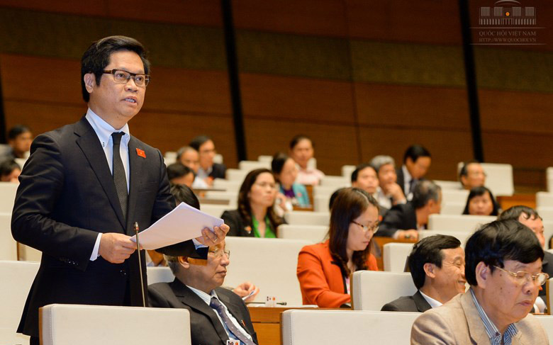 Chủ tịch Phòng Thương mại và Công nghiệp Việt Nam (VCCI), đại biểu Vũ Tiến Lộc.