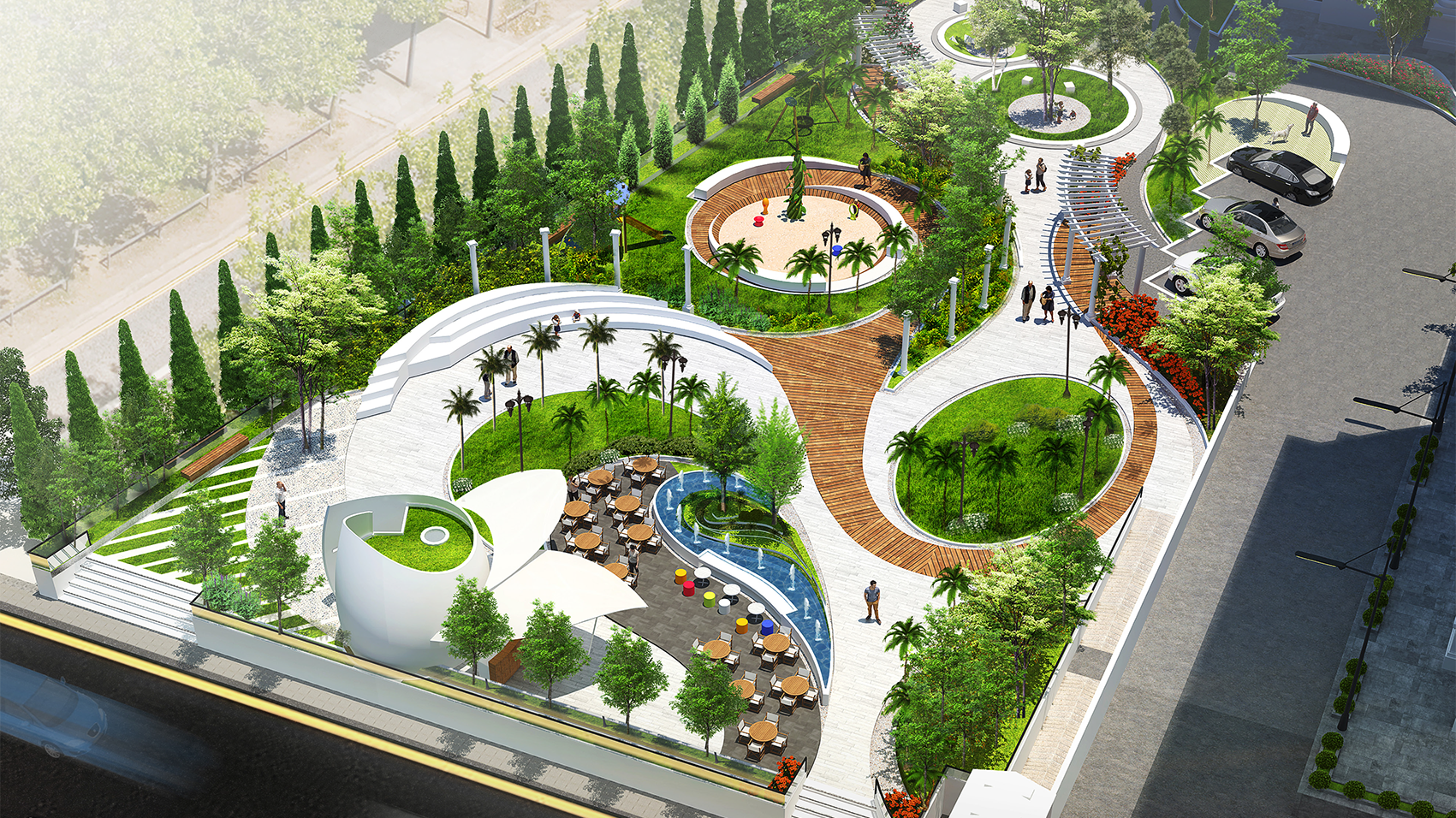 Florence như một bức tranh đa màu, đa phong cách bởi những hạng mục khác nhau.