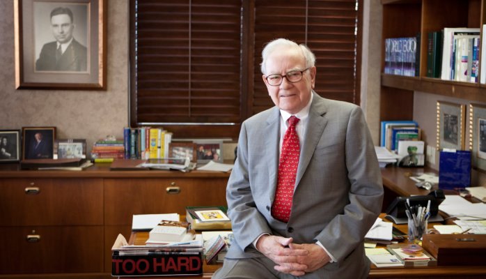 Tỷ phú Buffett không đổi văn phòng suốt 50 năm - Ảnh Getty Images