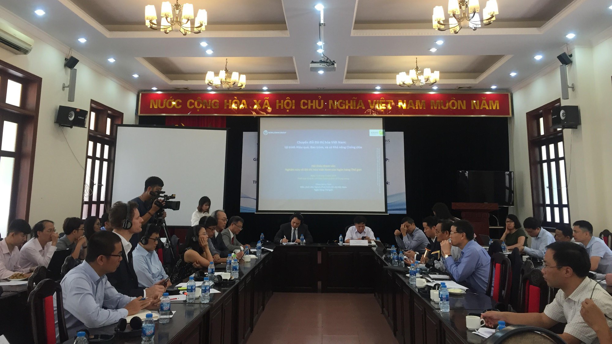 Hội thảo thúc đẩy đô thị hoá để thu hẹp khoảng cách phát triển: Vai trò của đô thị hoá trong thập kỷ tới do Viện Nghiên cứu Quản lý Kinh tế Trung ương (CIEM) tổ chức ngày 13/9 tại Hà Nội. 