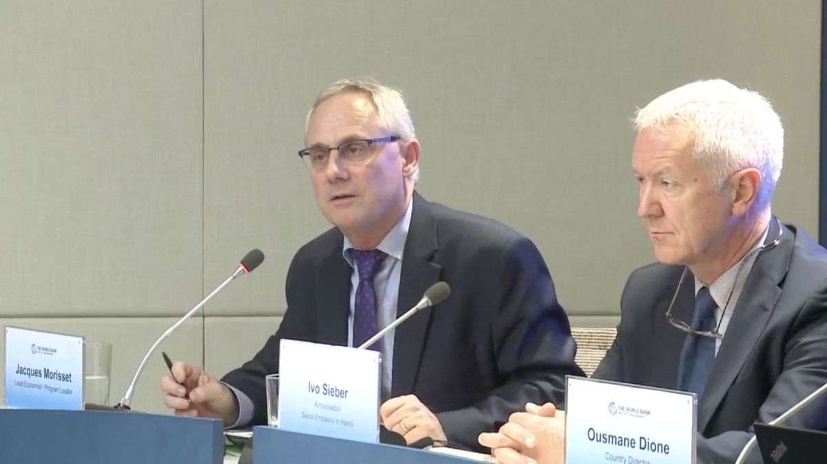 Ông Jacques Morisset, chuyên gia kinh tế trưởng WB tại Việt Nam.