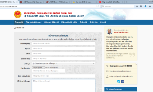 Lần đầu Chính phủ tương tác online với doanh nghiệp