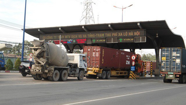 Kết thúc thu phí tại trạm Xa lộ Hà Nội.