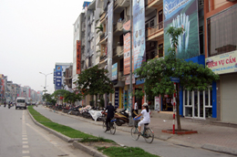 Quy hoạch các tuyến phố Hà Nội hiện còn nhiều bất cập.