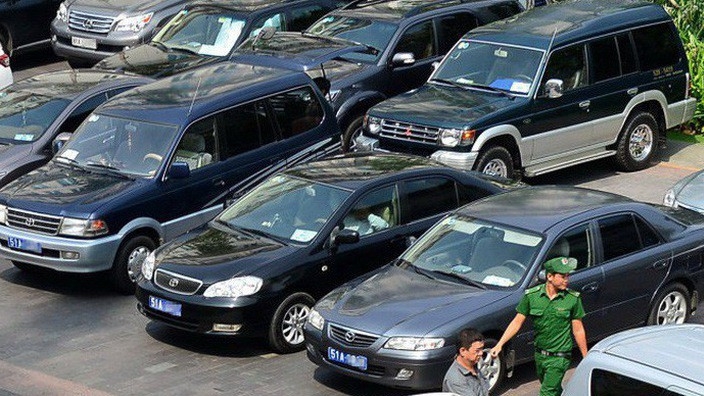 Chính phủ phấn đấu đến năm 2020 giảm khoảng 30% - 50% số lượng xe ôtô phục vụ công tác chung đang được trang bị cho các bộ, ngành, địa phương.