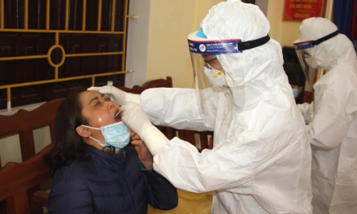 Hải Dương lấy mẫu xét nghiệm diện rộng 4 nhóm nguy cơ lây nhiễm cao