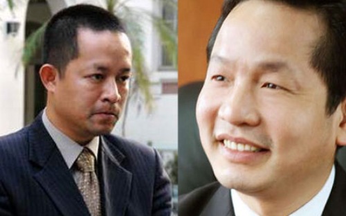 Ông Trương Đình Anh và ông Trương Gia Bình. 