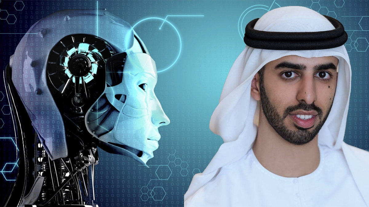 Omar Bin Sultan Al Olama, 27 tuổi, tân Bộ trưởng Trí tuệ nhân tạo của UAE.