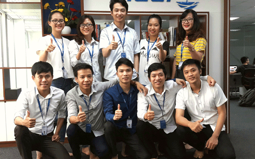 Đội ngũ MediaZ tại Hà Nội.<br>