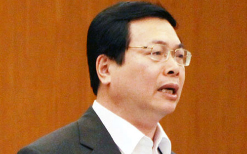 Bộ trưởng Bộ Công Thương Vũ Huy Hoàng.