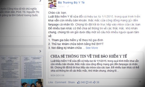 Từ “email Chủ tịch” đến “fanpage Bộ trưởng”