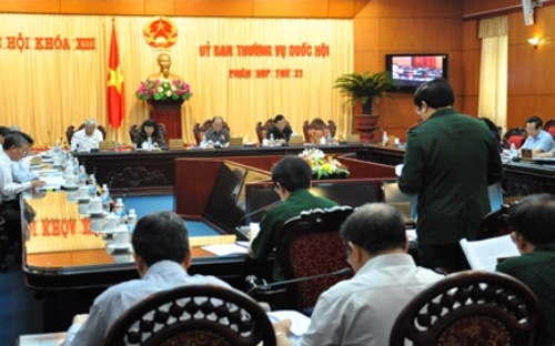 Phiên họp thứ 21 của Ủy ban Thường vụ Quốc hội.<br>