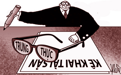 Theo đánh giá của cơ quan thẩm tra thì việc xử lý trách nhiệm của người đứng đầu cơ quan, đơn vị để xảy ra tham nhũng còn hạn chế, kiểm soát tài sản, thu nhập của người có chức vụ, quyền hạn còn chưa hiệu quả - Minh họa: Khều.<br>