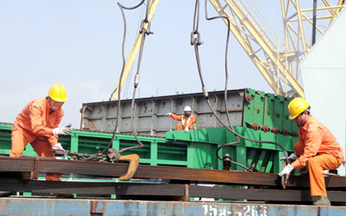 Từ đầu năm 2014 đến nay, Tổng công ty Công nghiệp Tàu thuỷ đã giảm được 7.264 lao động với tổng số tiền chi trả (mất việc, thôi việc) trên 134 tỷ đồng.