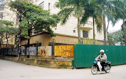 Khu nhà công vụ ở Hoàng Cầu, Hà Nội - Ảnh: L.H.V.