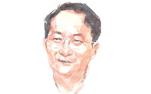 Ông Nguyễn Văn Đực, Phó tổng giám đốc Công ty Địa ốc Đất Lành, Phó chủ tịch Hiệp hội Bất động sản Tp.HCM - Tranh: Hoàng Tường.