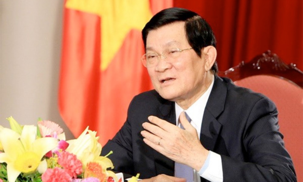 <span>Chủ tịch nước Trương Tấn Sang&nbsp; - Ảnh: Nguyễn Khang/TTXVN.</span>