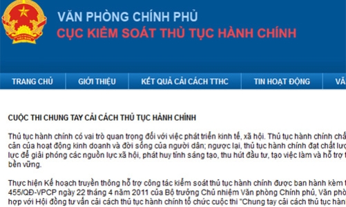 Cải cách hành chính: Những băn khoăn trước chặng đường mới
