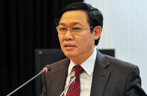 Trưởng ban Kinh tế Trung ương Vương Đình Huệ.