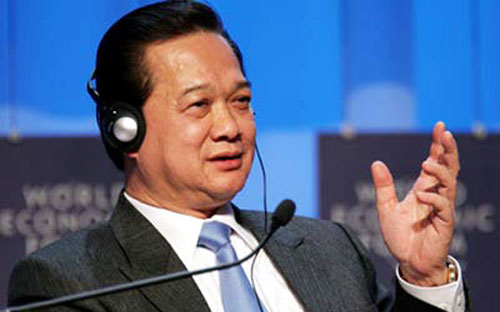 Thủ tướng Nguyễn Tấn Dũng dự báo, nền kinh tế Việt Nam sẽ tăng 
trưởng 5,5% trong năm tới, cao hơn mức tăng trưởng dự báo 5,2% cho năm 
2012.