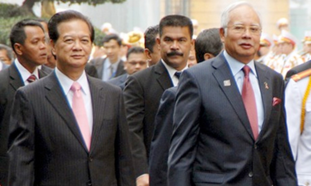 Thủ tướng Nguyễn Tấn Dũng và Thủ tướng Malaysia Najib Tun Abdul Razak- Ảnh: VGP.