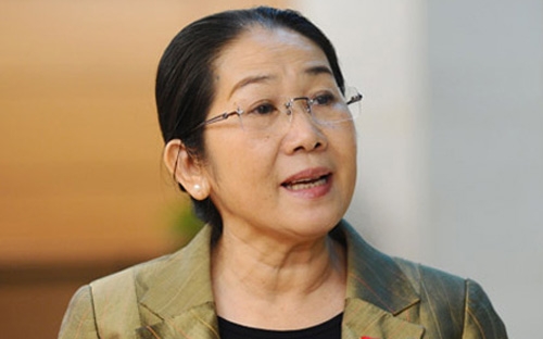 Đại biểu Quốc hội Võ Thị Dung (Tp.HCM) - Ảnh: VOV.<br>