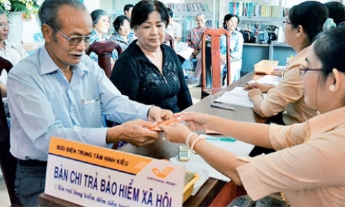 Nâng lương hưu, trợ cấp từ đầu tháng 1/2015