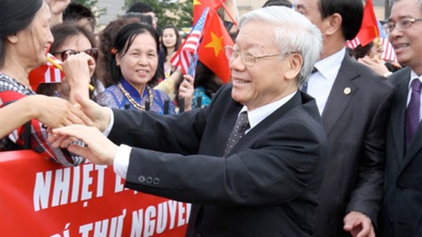 Tổng bí thư đã đến Mỹ, bắt đầu chuyến thăm chính thức