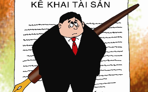 Theo quy định hiện hành, bản kê khai của người có nghĩa vụ kê khai phải công khai tại cơ quan, tổ chức, đơn vị nơi người đó thường xuyên làm việc - Minh họa: Khều.<br>