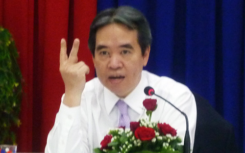 Theo người đứng đầu Ngân hàng Nhà nước, mong muốn giảm lãi suất tiền vay trong 2013 chỉ có thể trông chờ vào các tổ chức tín dụng - Ảnh: Infonet.<br>