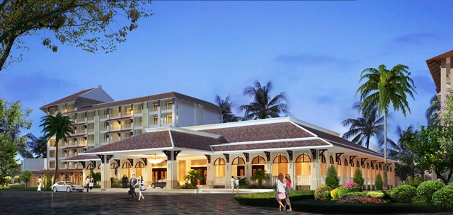 Một bản vẽ phối cảnh dự án resort của Vingroup trên đảo Phú Quốc.<br>