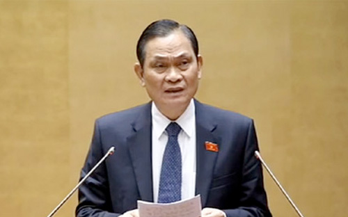 Bộ trưởng Bộ Nội vụ Nguyễn Thái Bình.