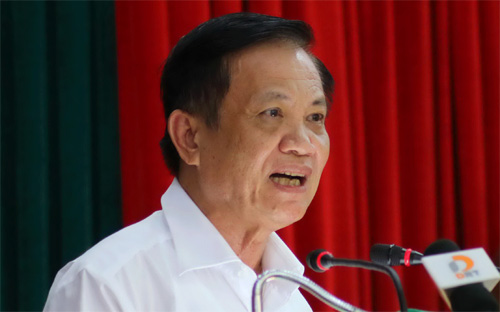 Bí thư Thành ủy kiêm Chủ tịch Hội đồng Nhân dân thành phố Đà Nẵng, ông Trần Thọ.