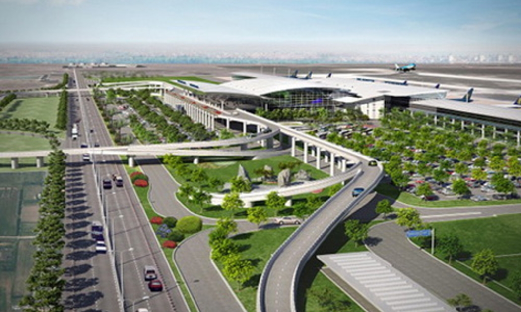 Phối cảnh dự án sân bay Long Thành.<br>