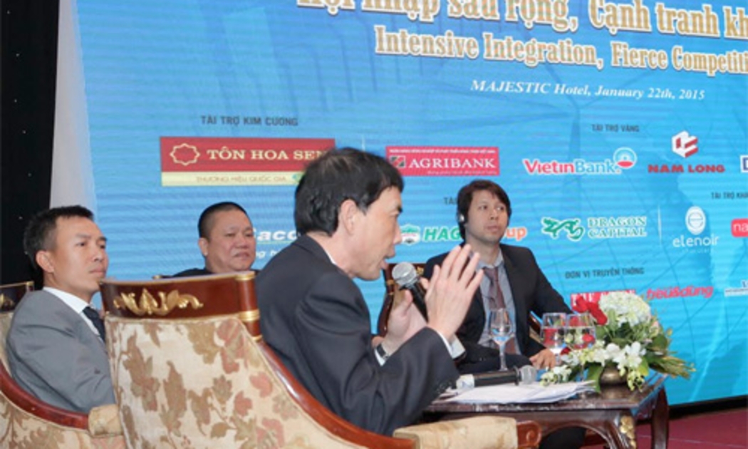 Những nỗ lực, giải pháp của Chính phủ được các diễn giả đánh giá đã phát huy tác dụng. <br>