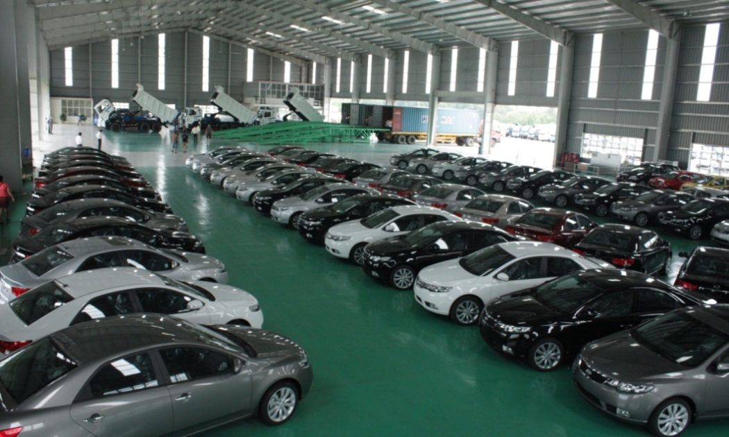 Nhà máy sản xuất và lắp ráp xe du lịch KIA của Thaco Group.