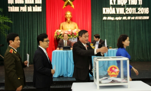 Kết quả lấy phiếu tín nhiệm các chức danh chủ chốt Đà Nẵng