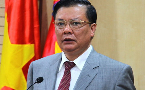 Bộ trưởng Bộ Tài chính Đinh Tiến Dũng.<br>