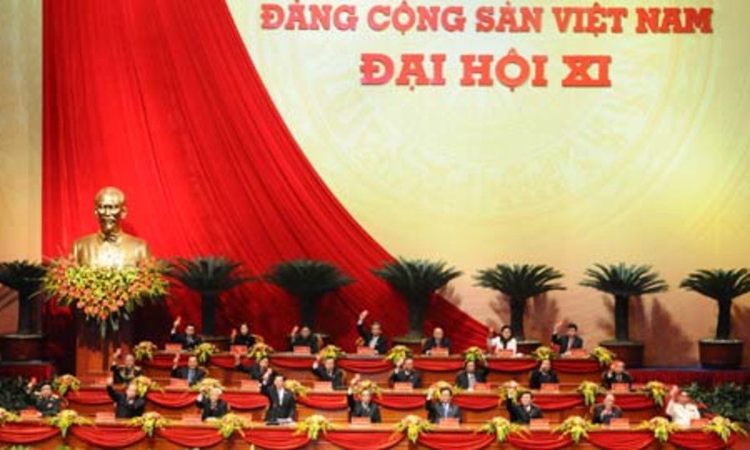 Một hình ảnh tại Đại hội Đảng lần thứ 11.