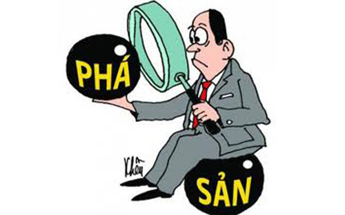 Trong số 447 nghìn doanh nghiệp thì năm 2012 có 72 nghìn có doanh số chỉ bằng 30% năm trước trở xuống, theo Thứ trưởng Bộ Tài chính Đỗ Hoàng Anh Tuấn - Minh họa: Khều.