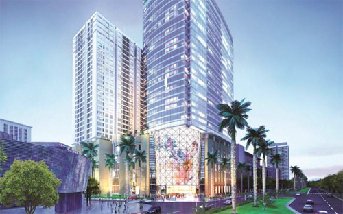 Phối cảnh dự án Vinhomes Nguyễn Chí Thanh - Hà Nội.<br>