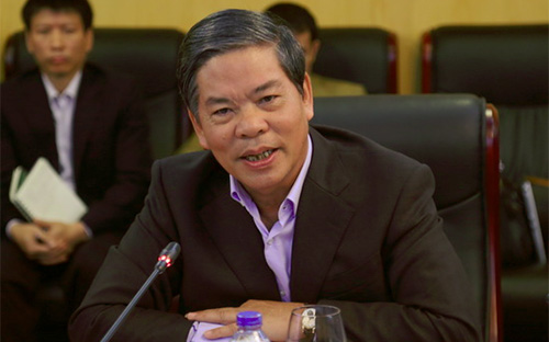 Bộ trưởng Bộ Tài nguyên và Môi trường Nguyễn Minh Quang.