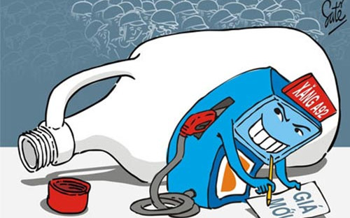 Tình trạng gian lận trong kinh doanh xăng dầu đang diễn ra tại khá nhiều địa phương - Minh họa: Sa Tế.<br>